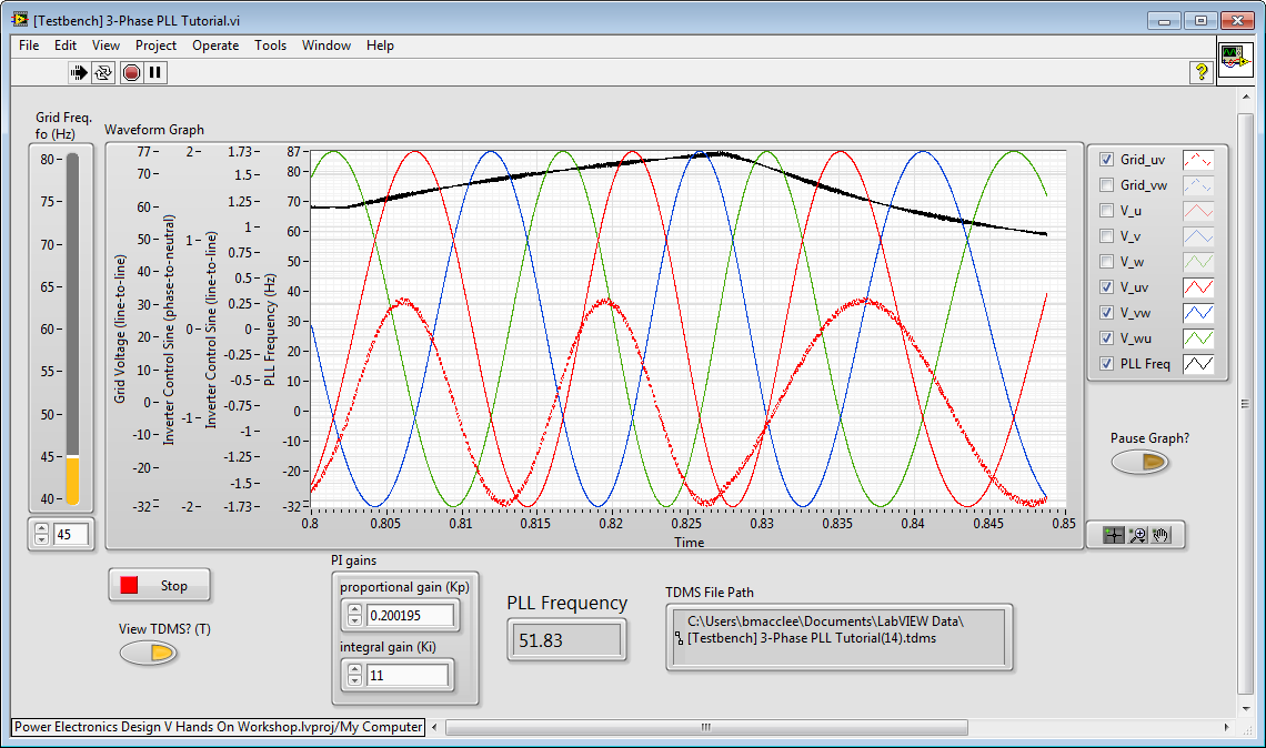 Testbench - 3-phase PLL tutorial - reduced P gain tracking response 60-75-45 Hz.png
